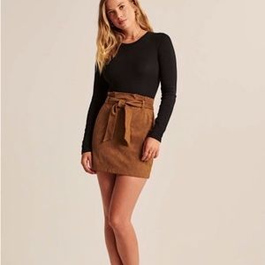 Abercrombie & Fitch Suede Skirt